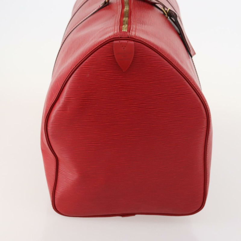 【日本直送】路易威登 Epi Keepall 55 波士頓包 紅色 M42957 LV Auth LNZ240-3