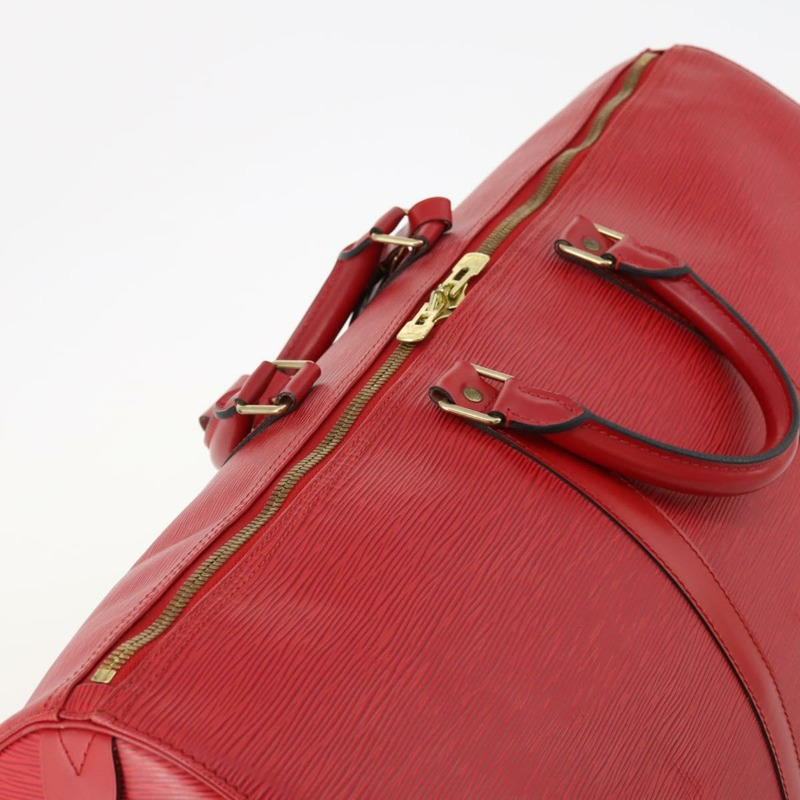 【日本直送】路易威登 Epi Keepall 55 波士頓包 紅色 M42957 LV Auth LNZ240-5
