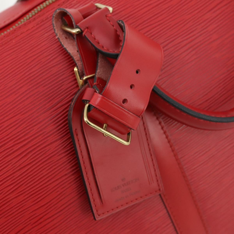 【日本直送】路易威登 Epi Keepall 55 波士頓包 紅色 M42957 LV Auth LNZ240-17