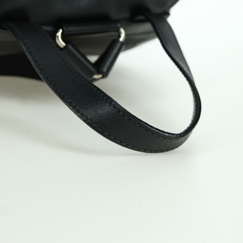 【日本直送】PRADA 黑色金色皮革雙肩包 正品 am10852SAV-6