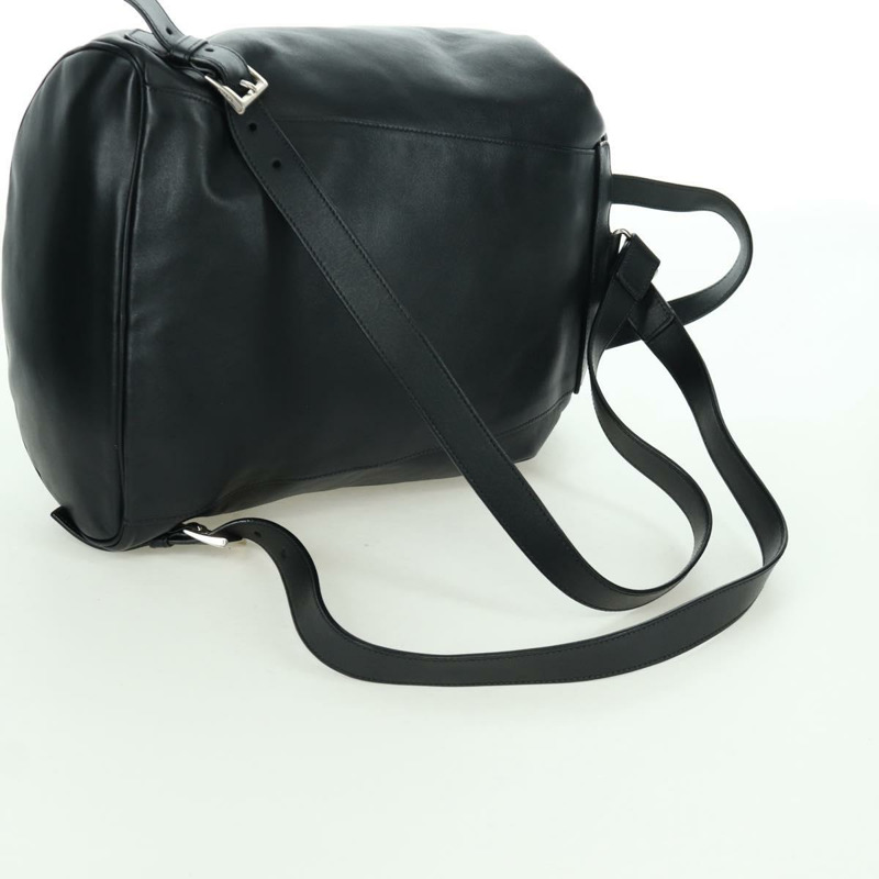 【日本直送】PRADA 黑色金色皮革雙肩包 正品 am10852SAV-7