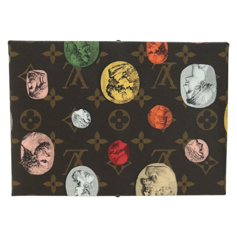 【日本直送】路易威登 Monogram Fornasetti Color Pouch Pouch GI0697 LV Auth 172368M-1