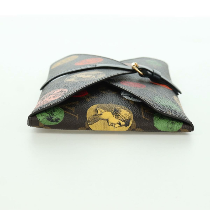 【日本直送】路易威登 Monogram Fornasetti Color Pouch Pouch GI0697 LV Auth 172368M-2