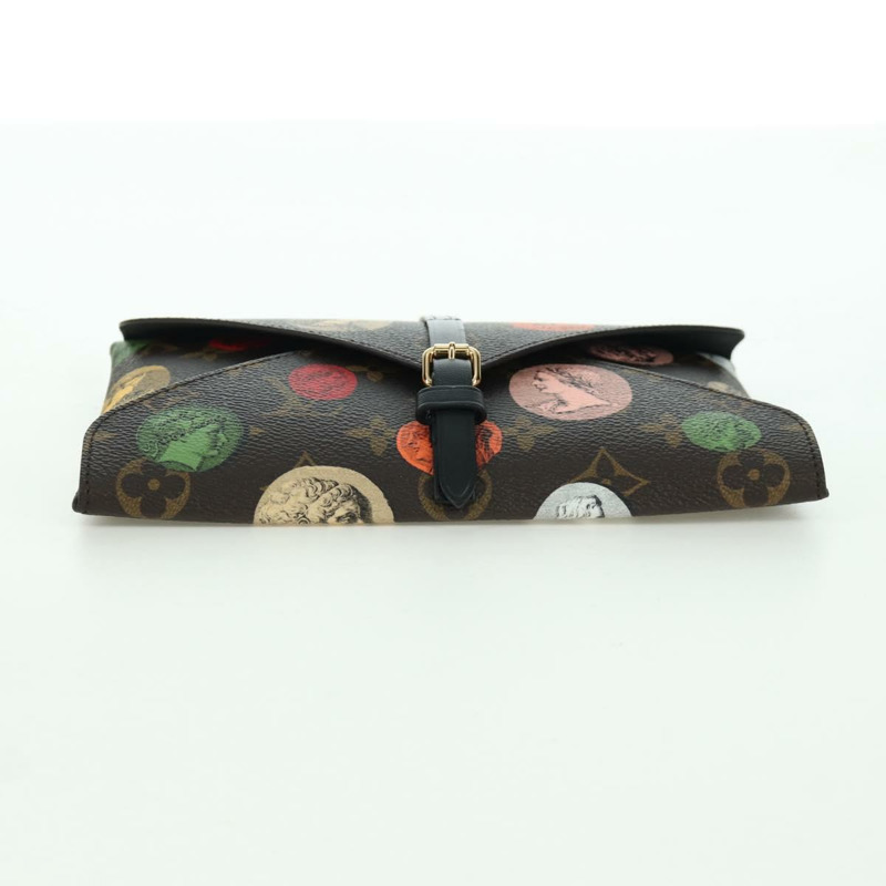 【日本直送】路易威登 Monogram Fornasetti Color Pouch Pouch GI0697 LV Auth 172368M-5