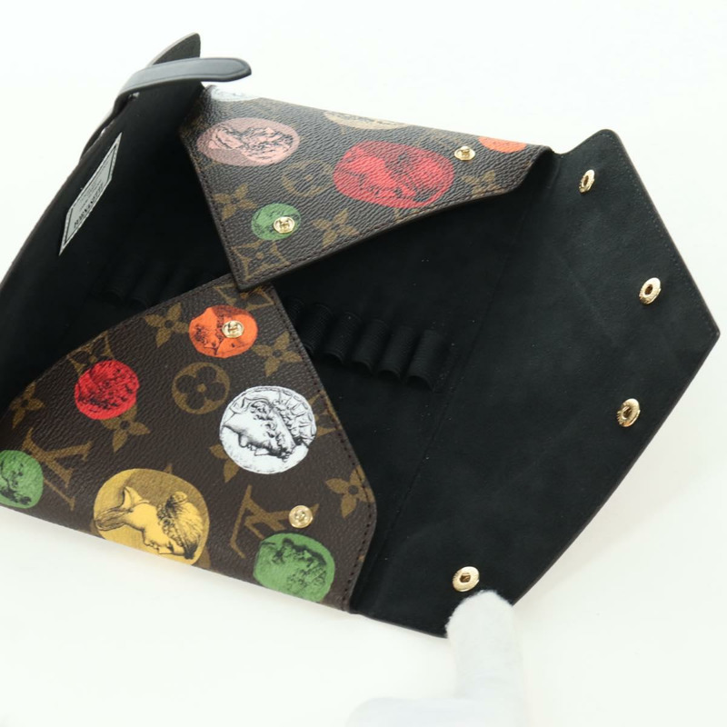 【日本直送】路易威登 Monogram Fornasetti Color Pouch Pouch GI0697 LV Auth 172368M-7