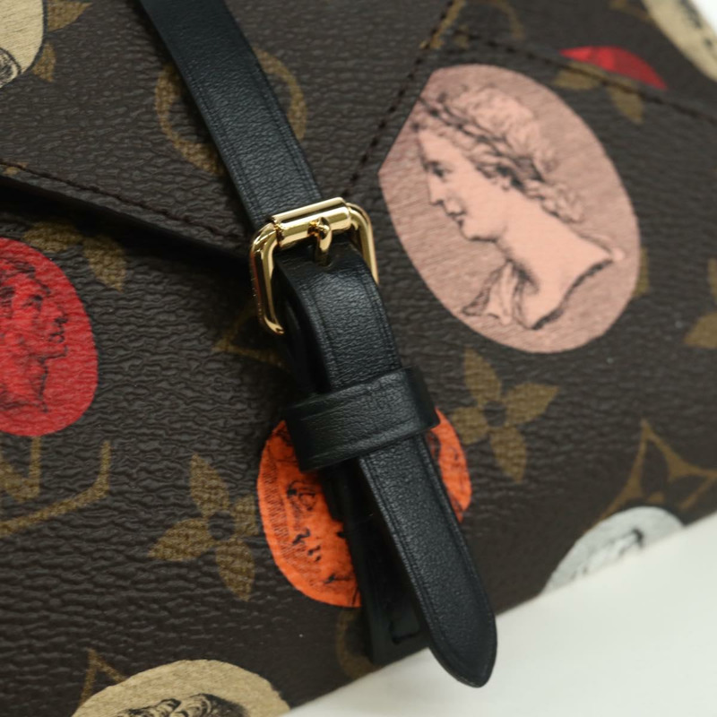 【日本直送】路易威登 Monogram Fornasetti Color Pouch Pouch GI0697 LV Auth 172368M-16