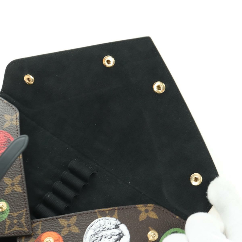 【日本直送】路易威登 Monogram Fornasetti Color Pouch Pouch GI0697 LV Auth 172368M-20