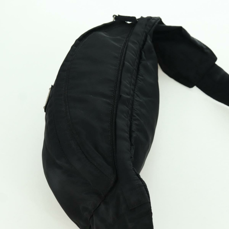 【日本直送】PRADA 腰包 尼龍 黑色 銀色 正品 172984V-5