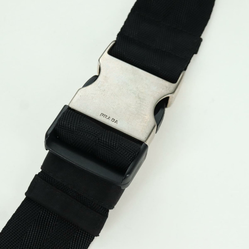 【日本直送】PRADA 腰包 尼龍 黑色 銀色 正品 172984V-7