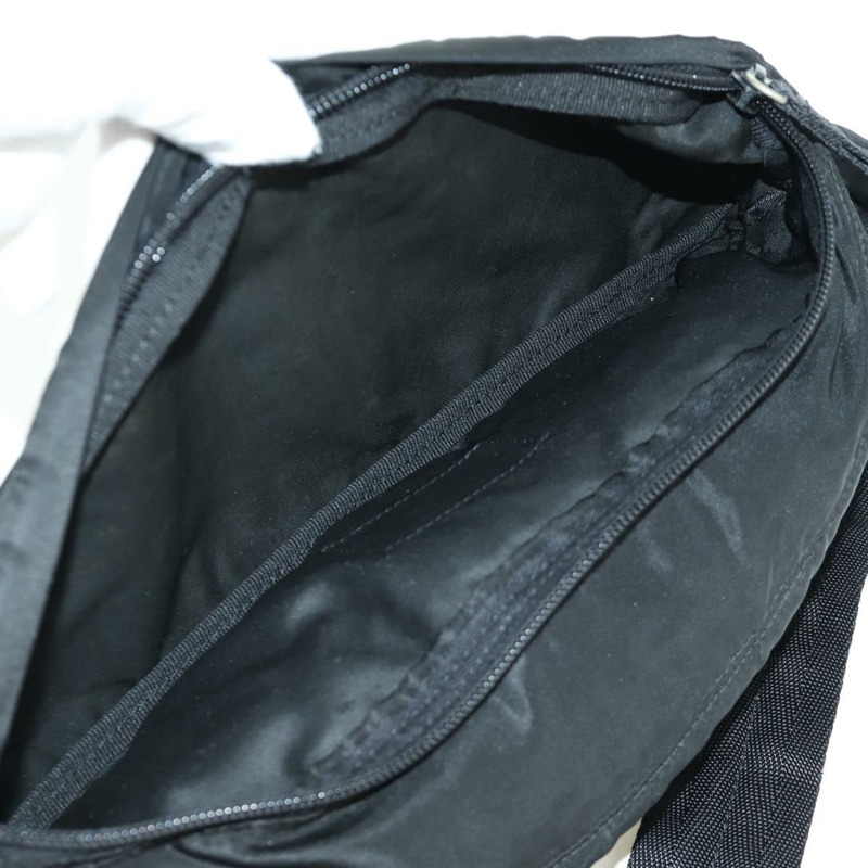 【日本直送】PRADA 腰包 尼龍 黑色 銀色 正品 172984V-8