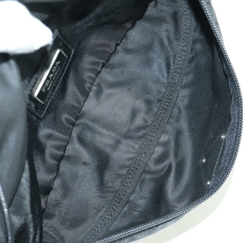 【日本直送】PRADA 腰包 尼龍 黑色 銀色 正品 172984V-9
