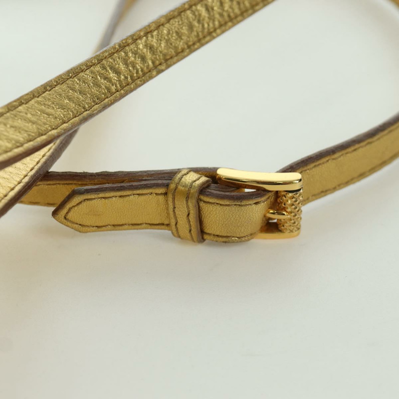 【日本直送】BOTTEGA VENETA 金色皮革雙肩包 正品 172406V-8