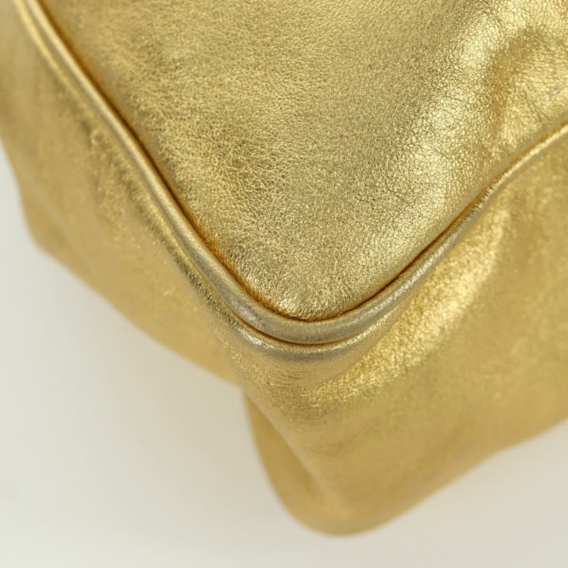 【日本直送】BOTTEGA VENETA 金色皮革雙肩包 正品 172406V-14