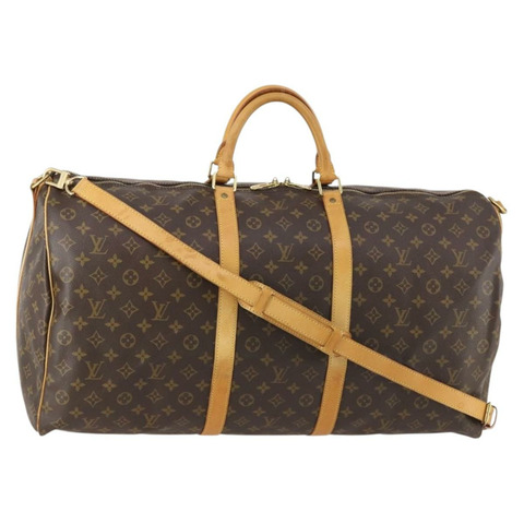 路易威登 Monogram Keepall Bandouliere 60 波士頓包 M41412 LV Auth 173680