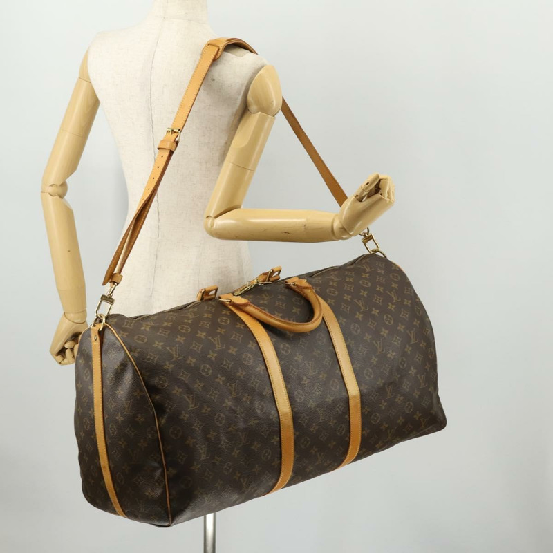 【日本直送】路易威登 Monogram Keepall Bandouliere 60 波士頓包 M41412 LV Auth 173680-22