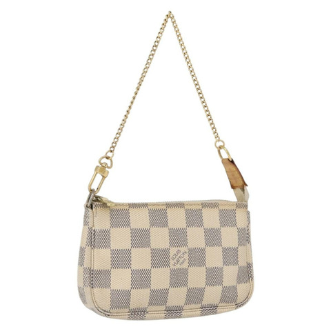 路易威登 Damier Azur 迷你手拿包配件袋 N63005 LV 正品 172435V