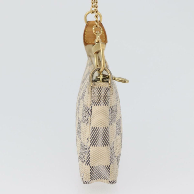 【日本直送】路易威登 Damier Azur 迷你手拿包配件袋 N63005 LV 正品 172435V-3