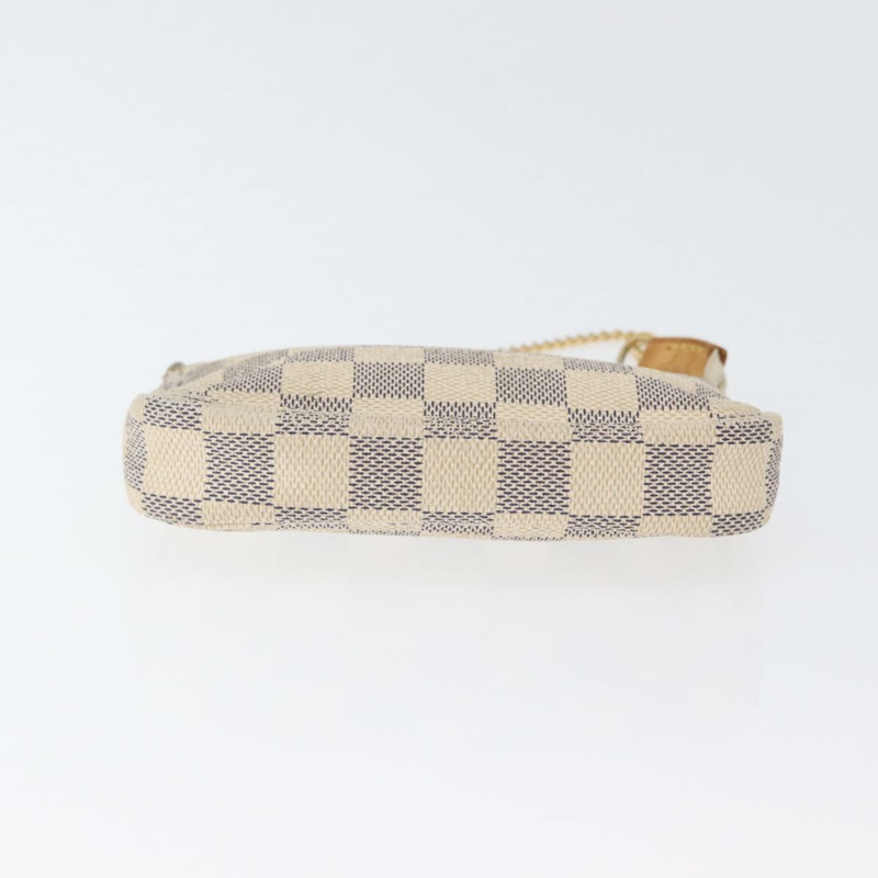 【日本直送】路易威登 Damier Azur 迷你手拿包配件袋 N63005 LV 正品 172435V-4