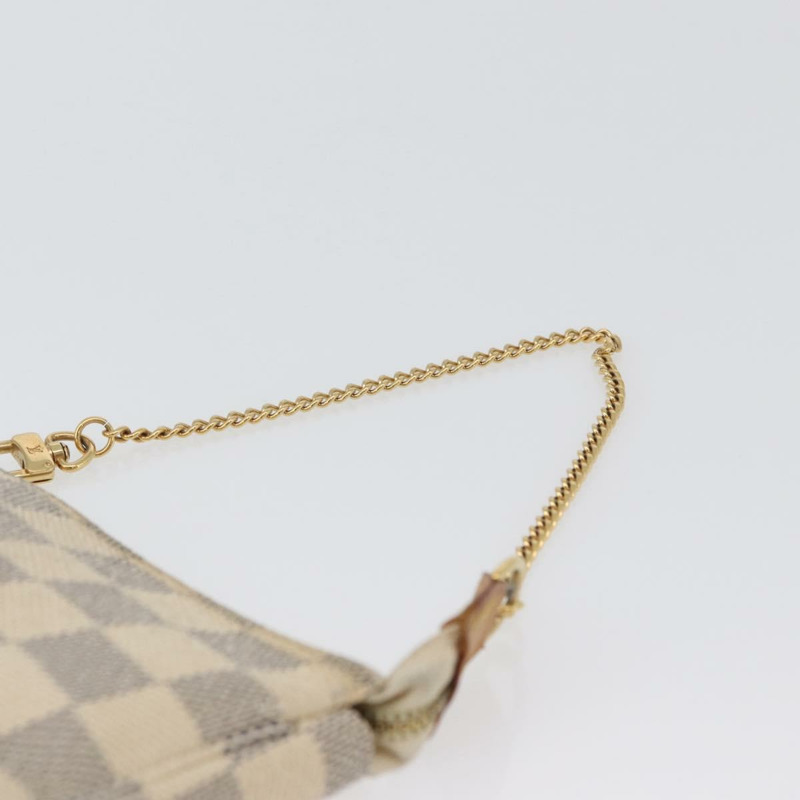 【日本直送】路易威登 Damier Azur 迷你手拿包配件袋 N63005 LV 正品 172435V-7