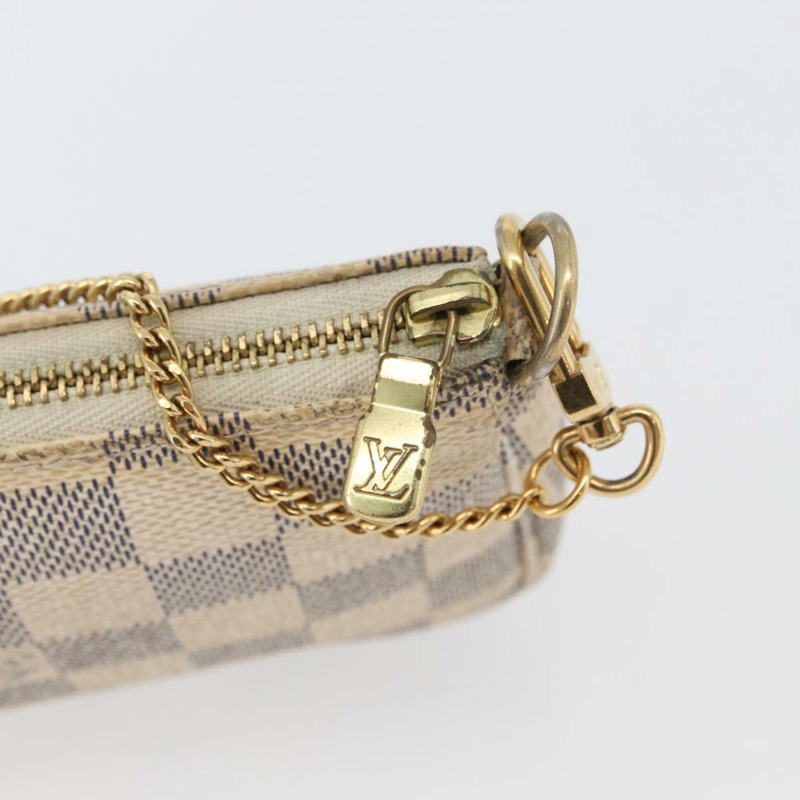 【日本直送】路易威登 Damier Azur 迷你手拿包配件袋 N63005 LV 正品 172435V-9