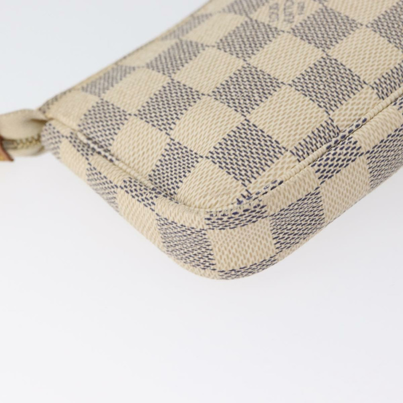 【日本直送】路易威登 Damier Azur 迷你手拿包配件袋 N63005 LV 正品 172435V-15