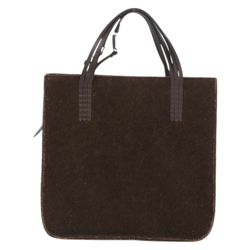 【日本直送】香奈兒 (CHANEL) 手提包 Mouton Brown CC Auth bs32769-1