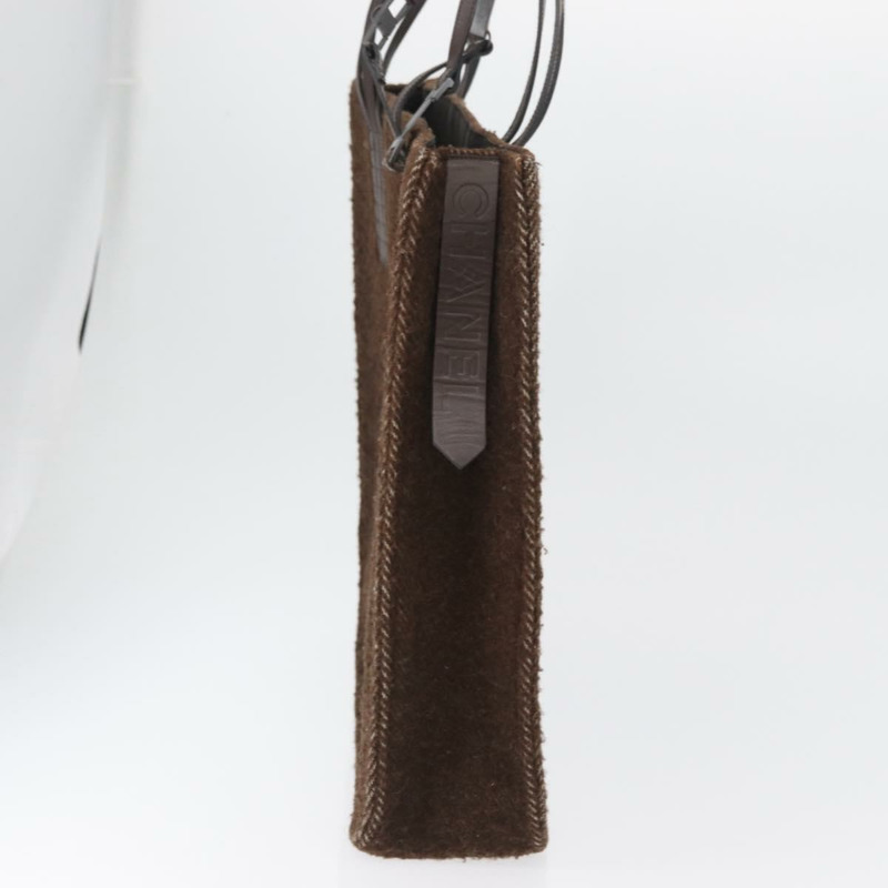 【日本直送】香奈兒 (CHANEL) 手提包 Mouton Brown CC Auth bs32769-2