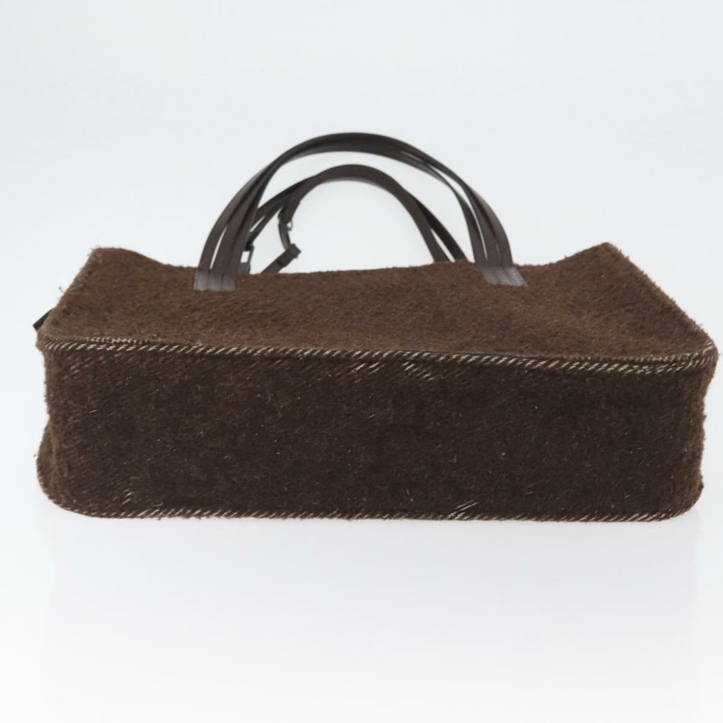 【日本直送】香奈兒 (CHANEL) 手提包 Mouton Brown CC Auth bs32769-4