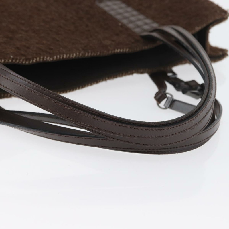 【日本直送】香奈兒 (CHANEL) 手提包 Mouton Brown CC Auth bs32769-6