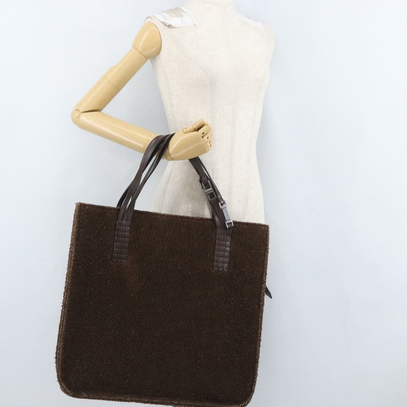 【日本直送】香奈兒 (CHANEL) 手提包 Mouton Brown CC Auth bs32769-24