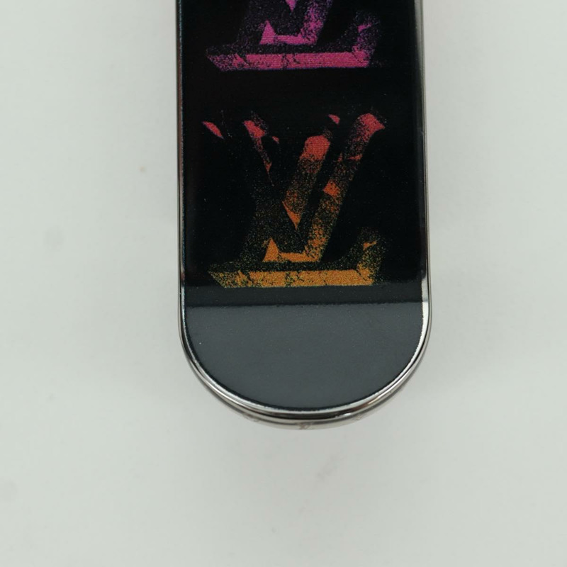 【日本直送】路易威登 Bijoux Sac Skate Board Charm 金屬銀色 MP3269 Auth 168252M-6