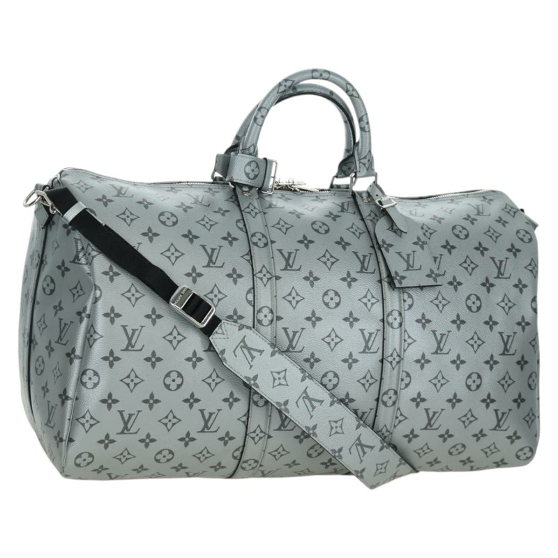 【日本直送】路易威登 Monogram Keepall Bandouliere 50 旅行包 銀色 M43848 正品 171441SAM-0