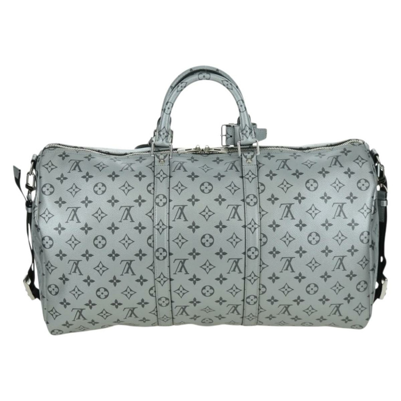 【日本直送】路易威登 Monogram Keepall Bandouliere 50 旅行包 銀色 M43848 正品 171441SAM-1