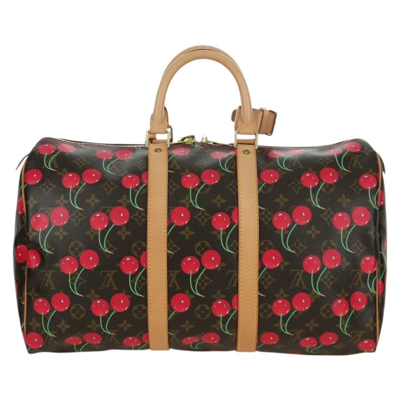 【日本直送】路易威登 Monogram Cherry Keepall 45 波士頓包 M95011 LV Auth 171440SV-1