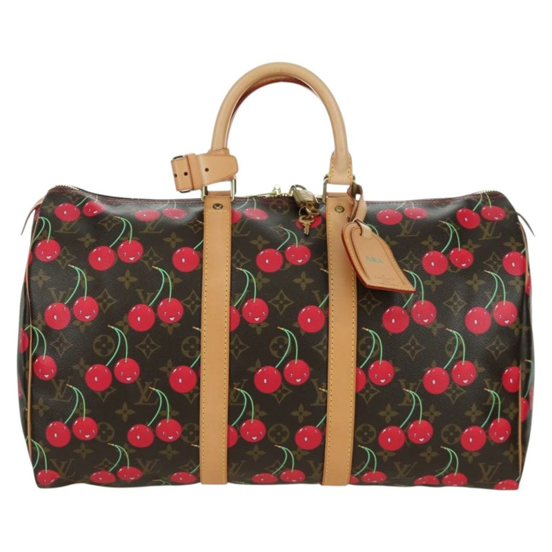 【日本直送】路易威登 Monogram Cherry Keepall 45 波士頓包 M95011 LV Auth 171440SV-12