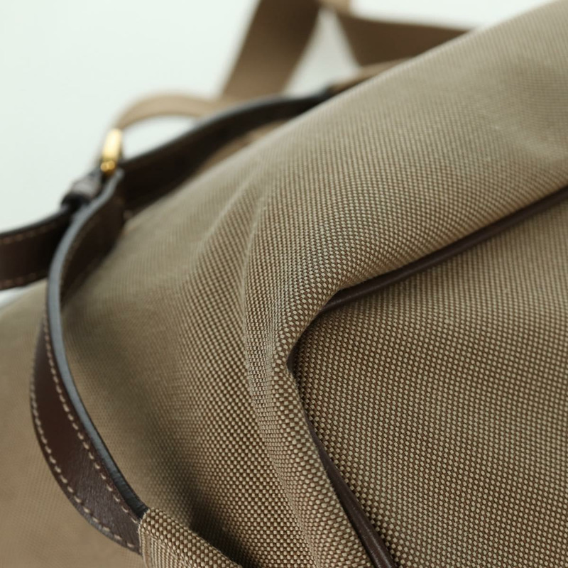 【日本直送】PRADA帆布肩背包 米色 金色 正品 168350V-17