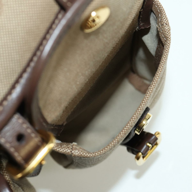 【日本直送】PRADA帆布肩背包 米色 金色 正品 168350V-21
