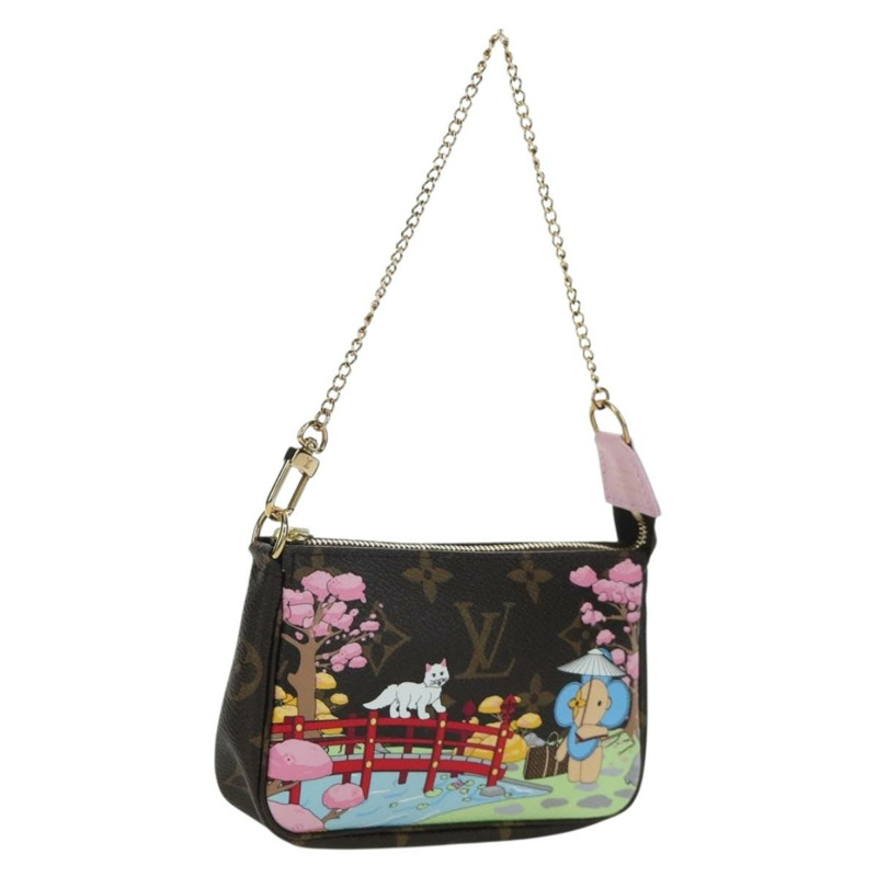 【日本直送】路易威登 Monogram Vivienne 迷你手拿包配件袋正品 ARZ258SAM-0