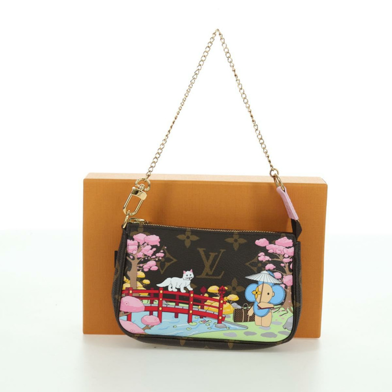 【日本直送】路易威登 Monogram Vivienne 迷你手拿包配件袋正品 ARZ258SAM-11