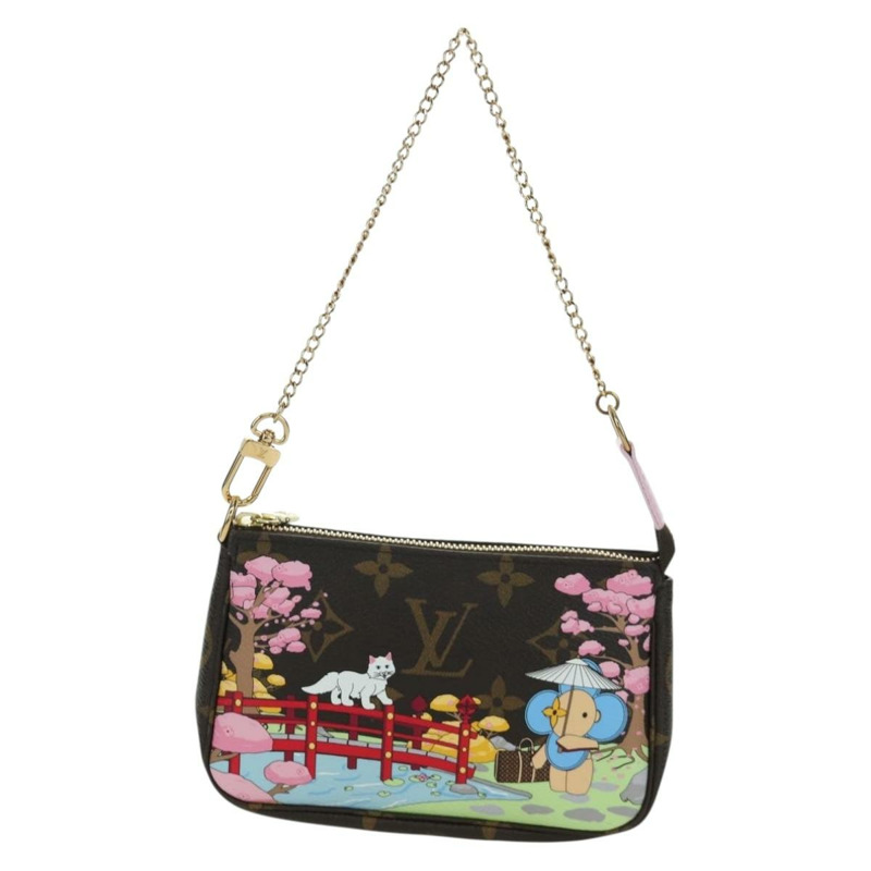 【日本直送】路易威登 Monogram Vivienne 迷你手拿包配件袋正品 ARZ258SAM-12