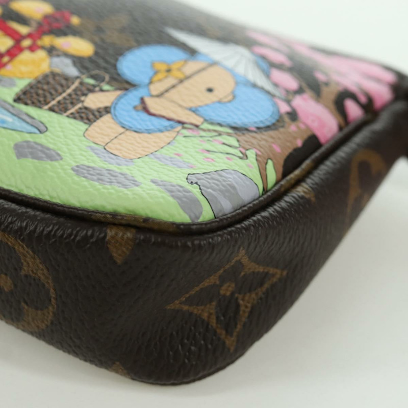 【日本直送】路易威登 Monogram Vivienne 迷你手拿包配件袋正品 ARZ258SAM-14