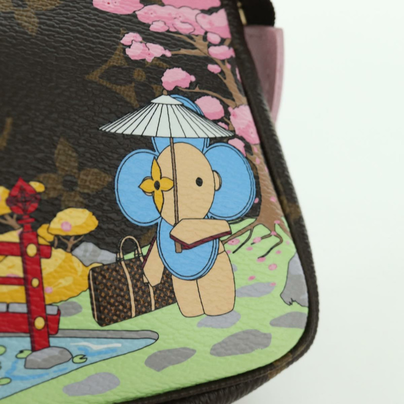 【日本直送】路易威登 Monogram Vivienne 迷你手拿包配件袋正品 ARZ258SAM-19