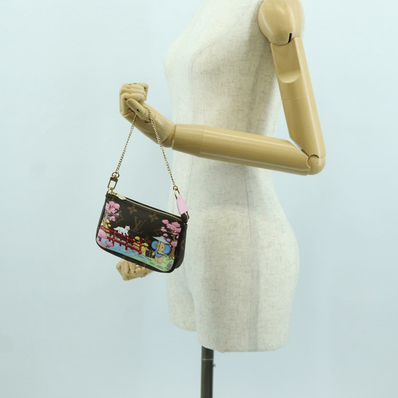 【日本直送】路易威登 Monogram Vivienne 迷你手拿包配件袋正品 ARZ258SAM-24