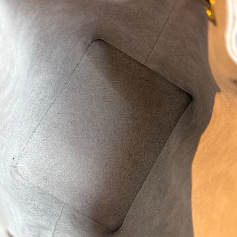 芯片款 路易威登/Louis Vuitton 大象灰老花水桶手提肩背斜背包-8