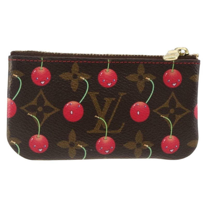 【日本直送】路易威登 Monogram Cherry Pochette Cles 零錢包 M95042 LV Auth LNZ133V-1