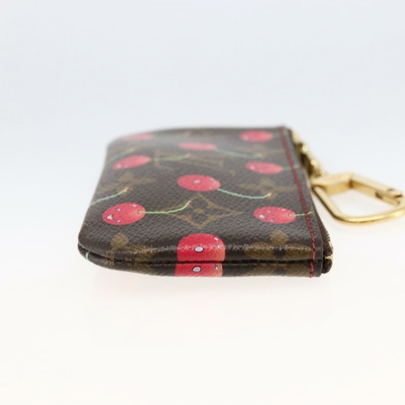 【日本直送】路易威登 Monogram Cherry Pochette Cles 零錢包 M95042 LV Auth LNZ133V-2
