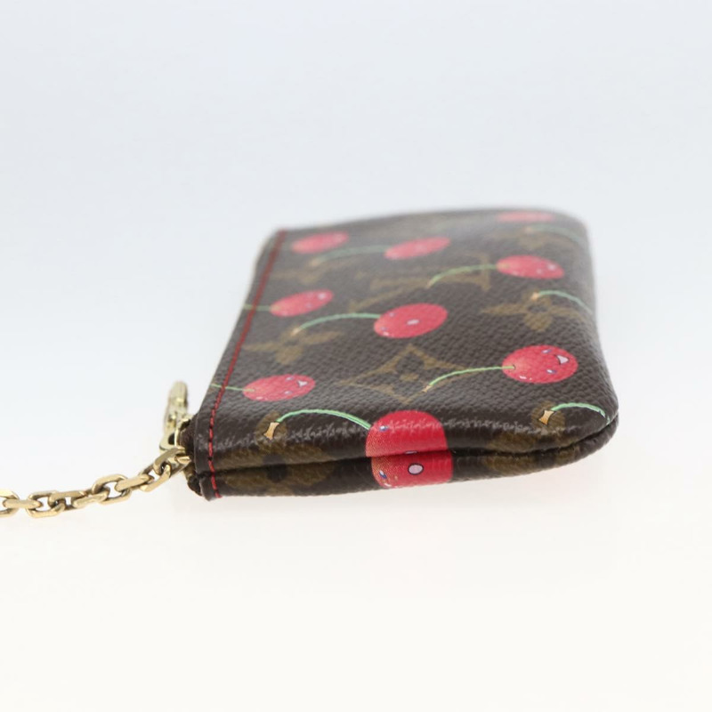 【日本直送】路易威登 Monogram Cherry Pochette Cles 零錢包 M95042 LV Auth LNZ133V-3