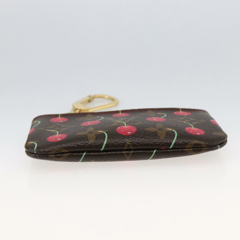【日本直送】路易威登 Monogram Cherry Pochette Cles 零錢包 M95042 LV Auth LNZ133V-4