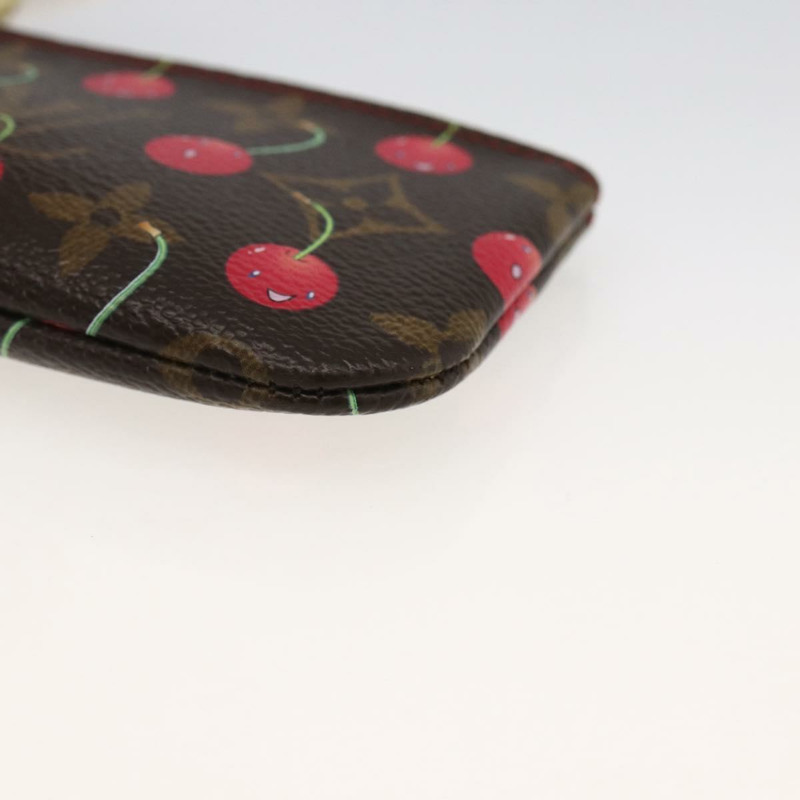 【日本直送】路易威登 Monogram Cherry Pochette Cles 零錢包 M95042 LV Auth LNZ133V-7