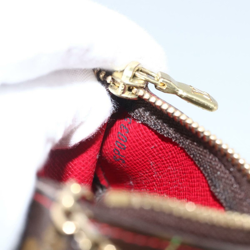 【日本直送】路易威登 Monogram Cherry Pochette Cles 零錢包 M95042 LV Auth LNZ133V-11